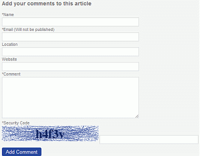 Adding comments to news articles in IVT Web Applications
